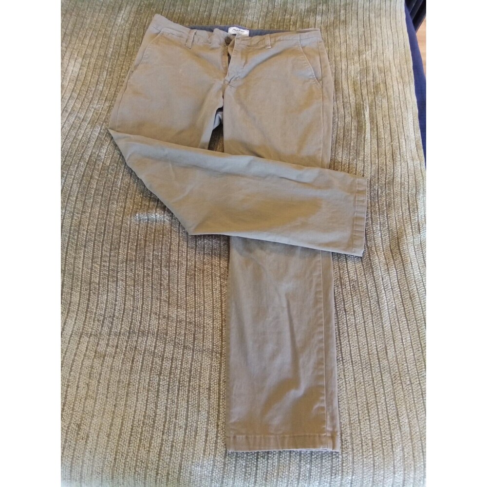 Flag & Anthem Men's Tan Khaki Pants Size 36x32 - Comfortable, Stylish, Versatile